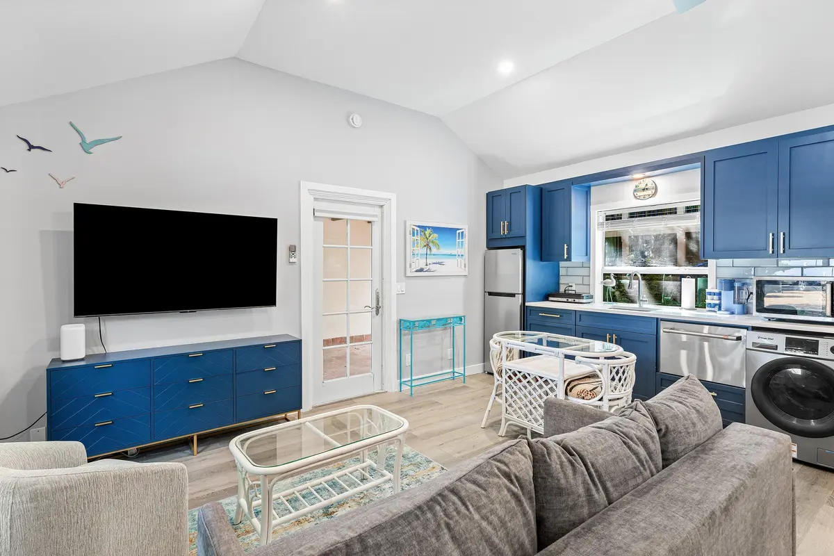 Living Room at 72 S Ocean Boulevard 1, Delray Beach