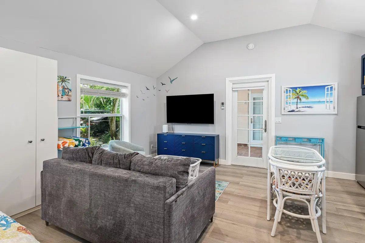Living Room at 72 S Ocean Boulevard 1, Delray Beach