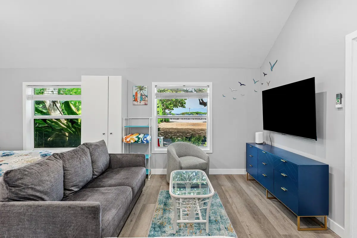 Living Room at 72 S Ocean Boulevard 1, Delray Beach