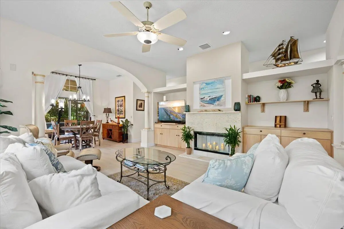 Living Room at 21 Grand Bay Circle, Juno Beach