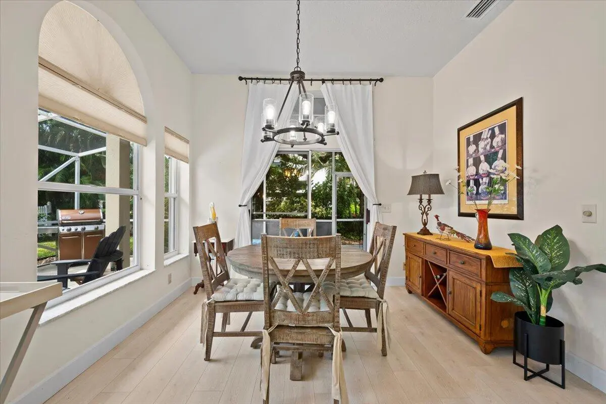 Dining Room at 21 Grand Bay Circle, Juno Beach