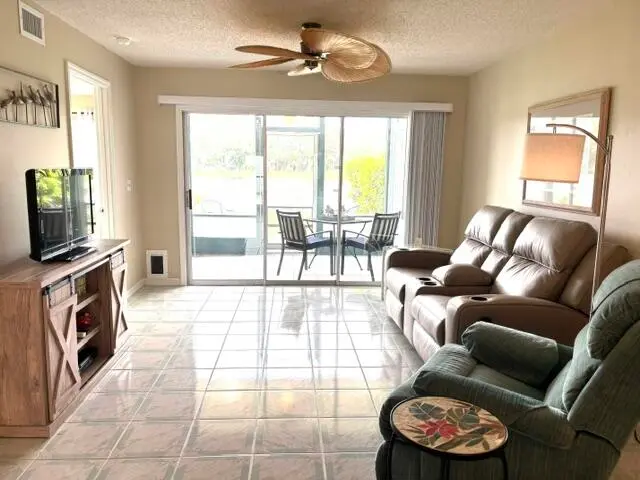 Living Room at 5769 Deer Run Drive 3I, Fort Pierce