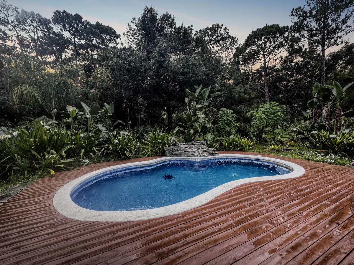 Pool Day to Dusk at 4500 SW Country Place, Palm City