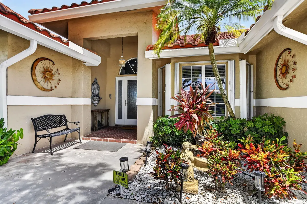 Entrance at 703 AVOCET Road, Delray Beach