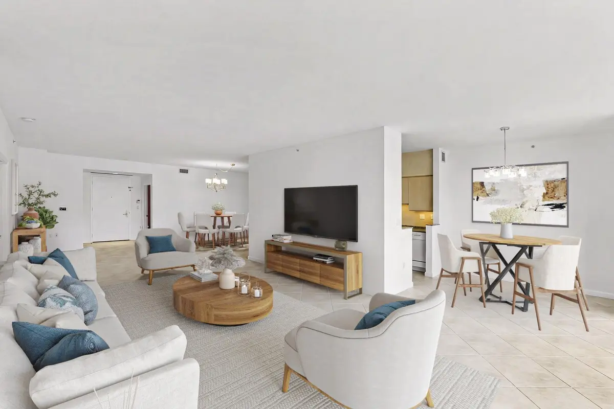 Dining_Living_Breakfast_final at 500 SE MIZNER Boulevard A802, Boca Raton