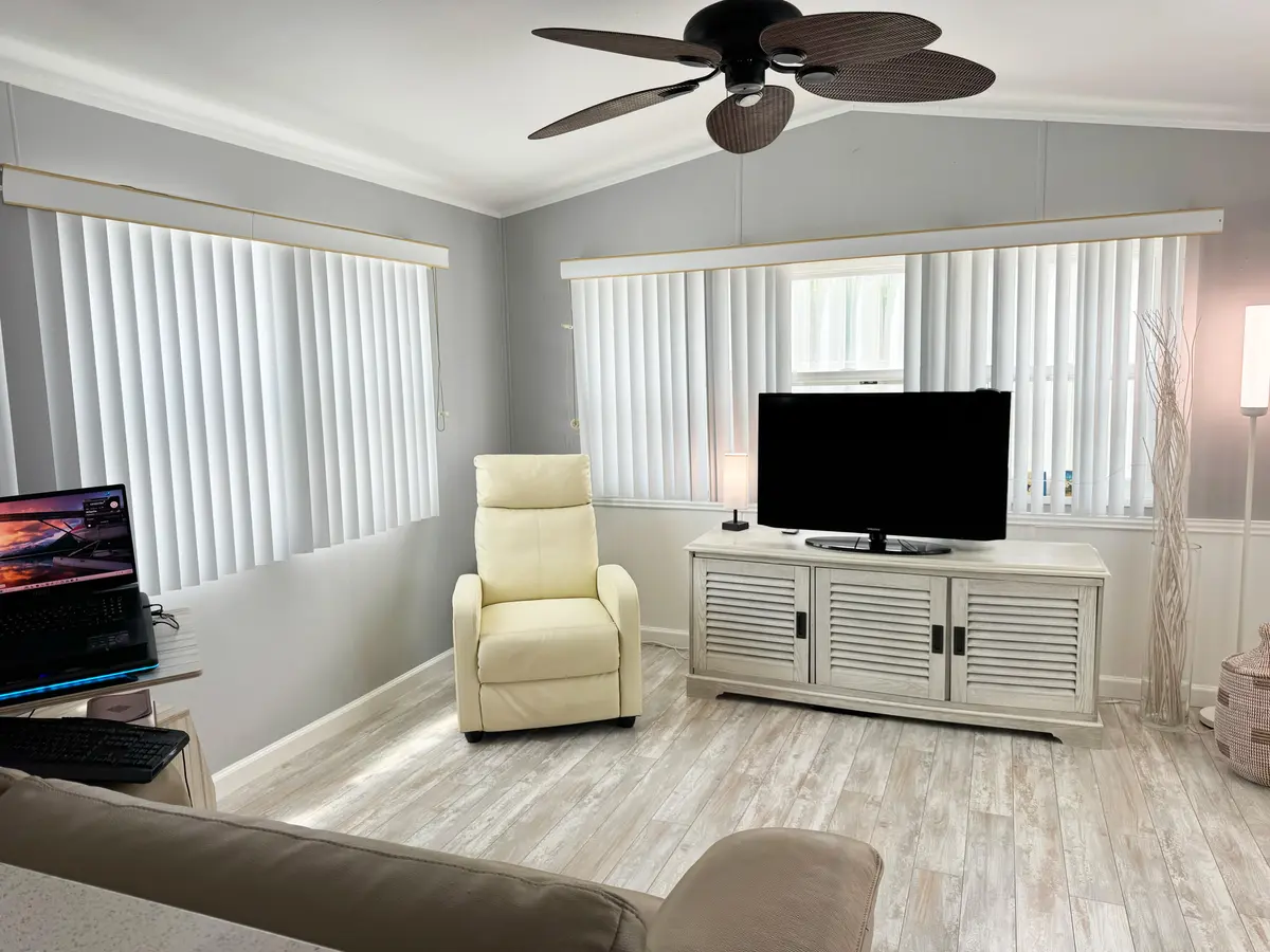 Living Room at 6 BRINY BREEZES Boulevard A, Briny Breezes