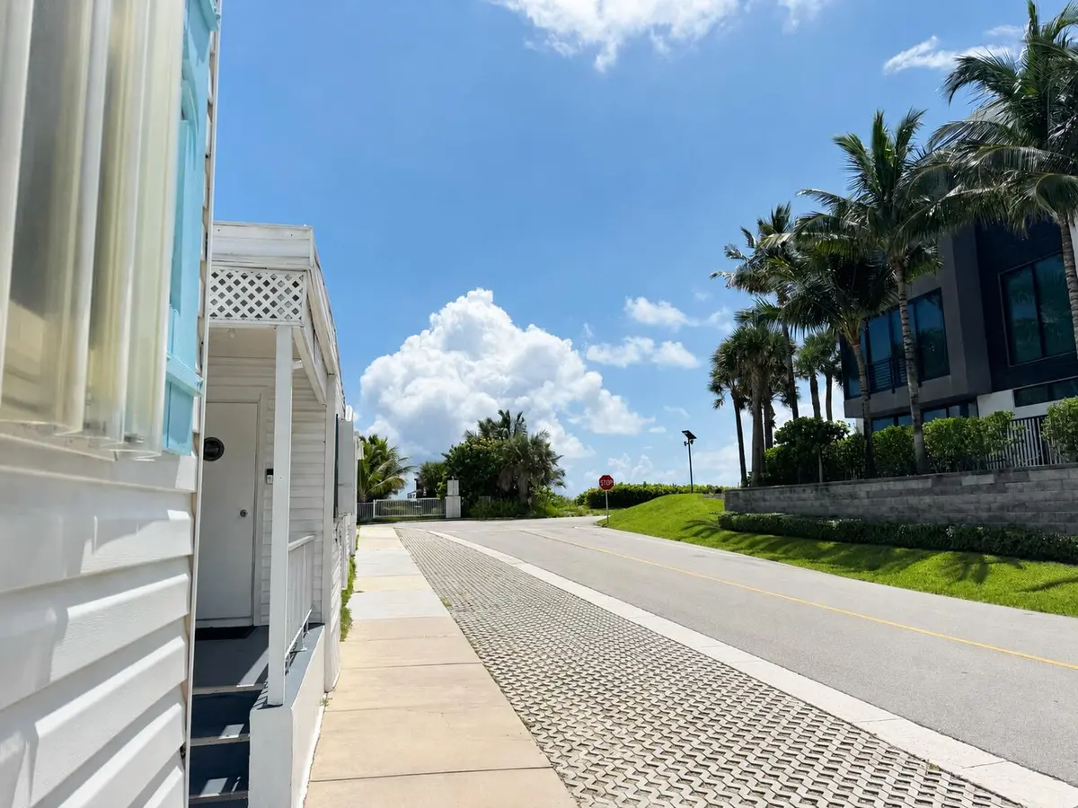 View to Beach at 6 BRINY BREEZES Boulevard A, Briny Breezes