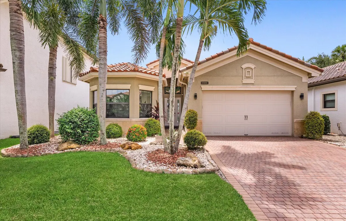 EXTERIOR FRONT at 8986 Little Falls Way, Delray Beach