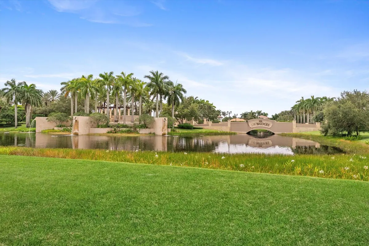 VIEW FROM BACKYARD at 8986 Little Falls Way, Delray Beach