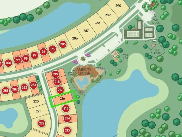 216 MAP at 4895 SW CORNERSTONE Way 216 Whitestone, Stuart