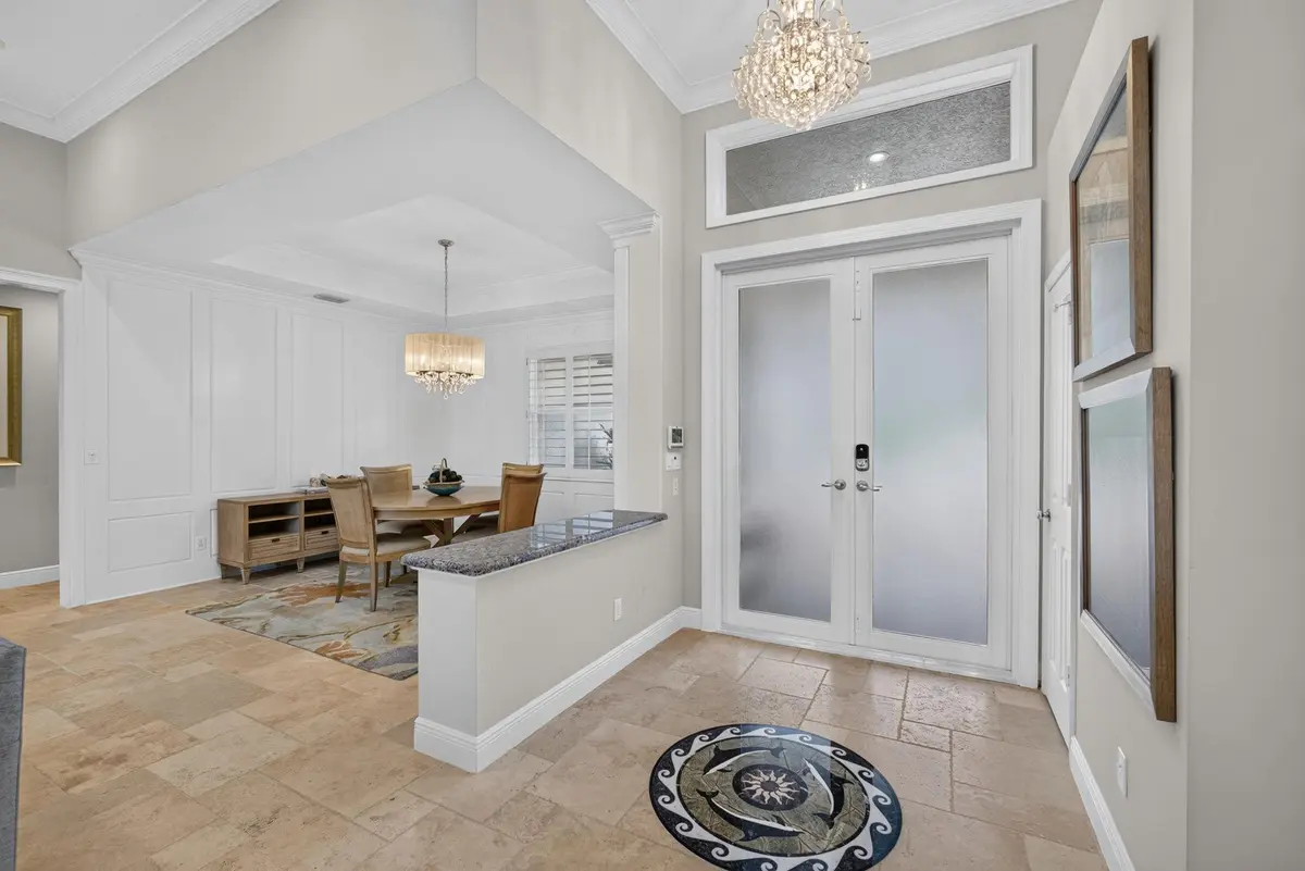 Front Door Entrance at 4407 SE Haig Point Court, Stuart