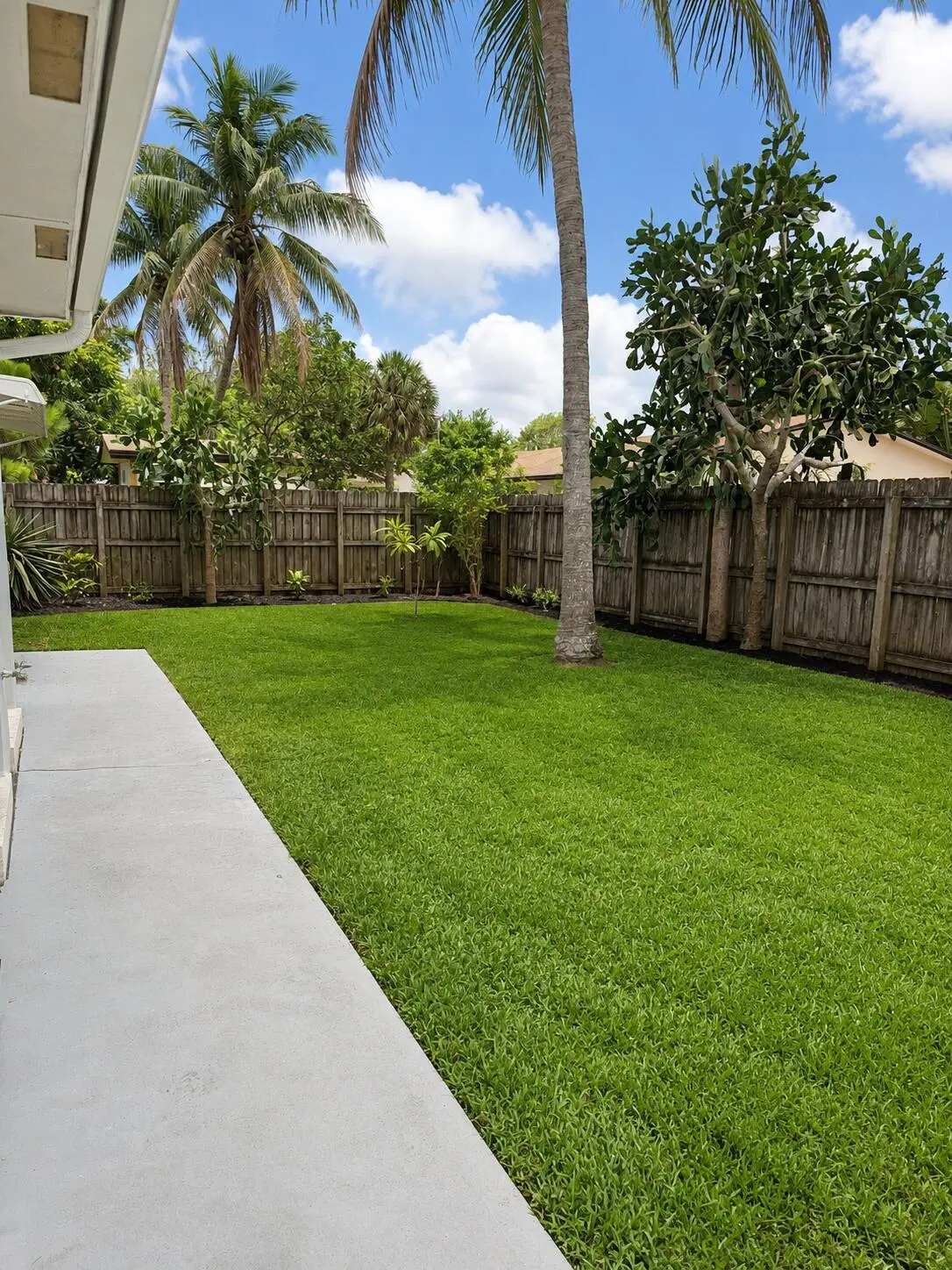 Backyard at 1129 NE 5th Terrace 2, Fort Lauderdale