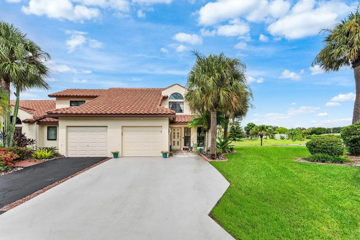 Front Exterior at 18577 Woodstream Drive, Boca Raton