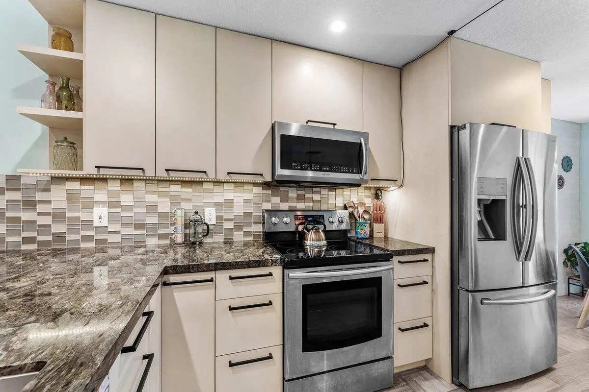 Kitchen at 18577 Woodstream Drive, Boca Raton