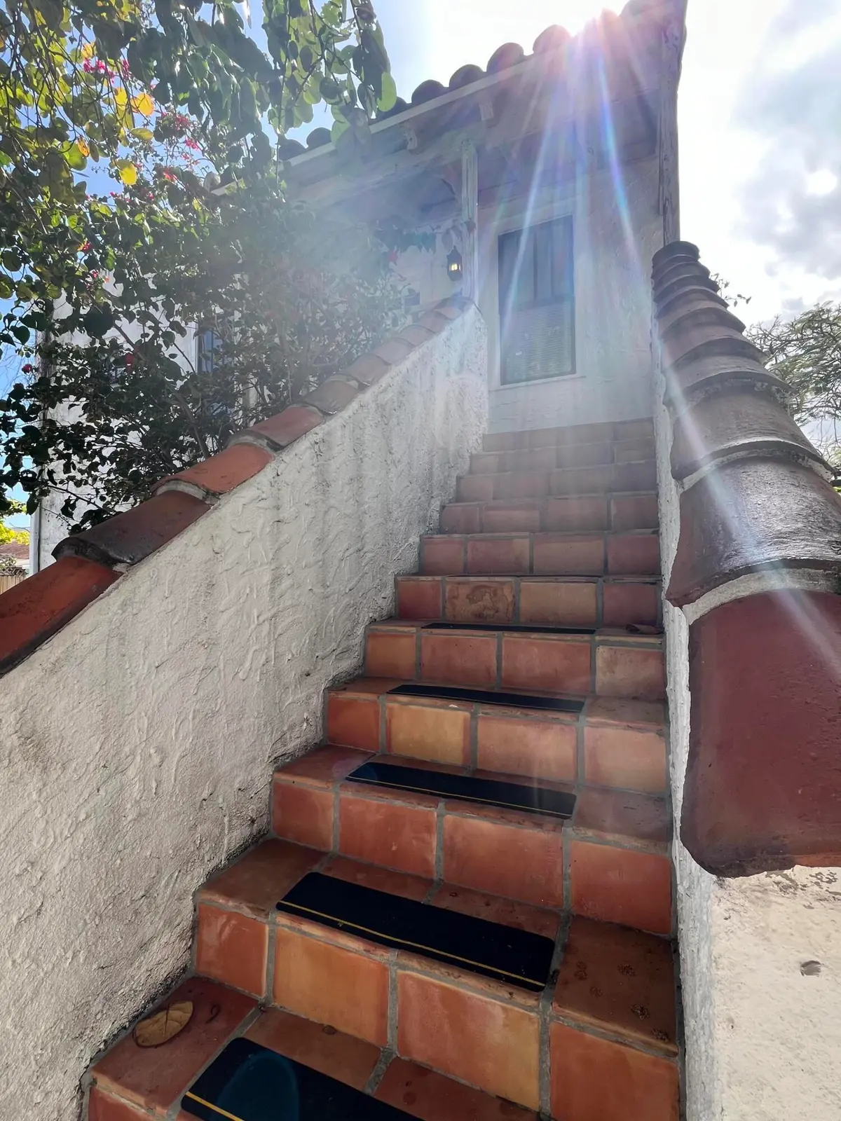 stairs to unit at 318 S J Street 2r, Lake Worth Beach