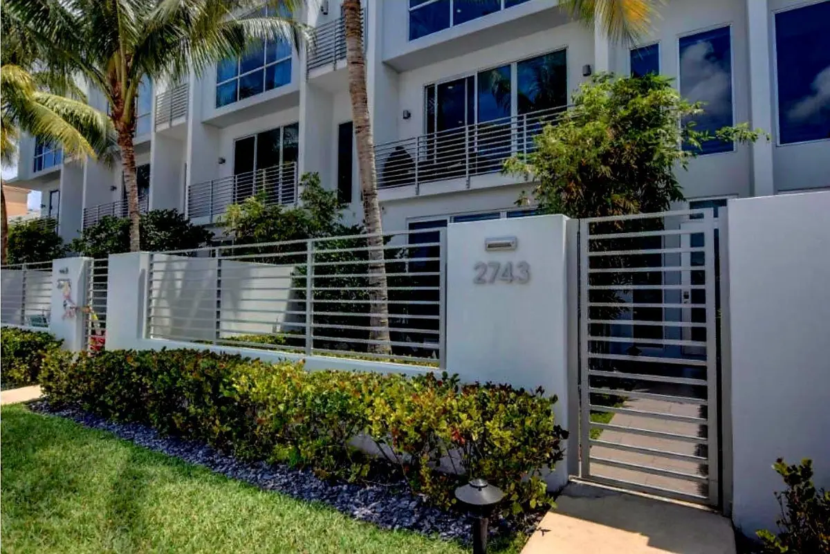 Unit Entrance at 2743 NE 1ST Street, Pompano Beach