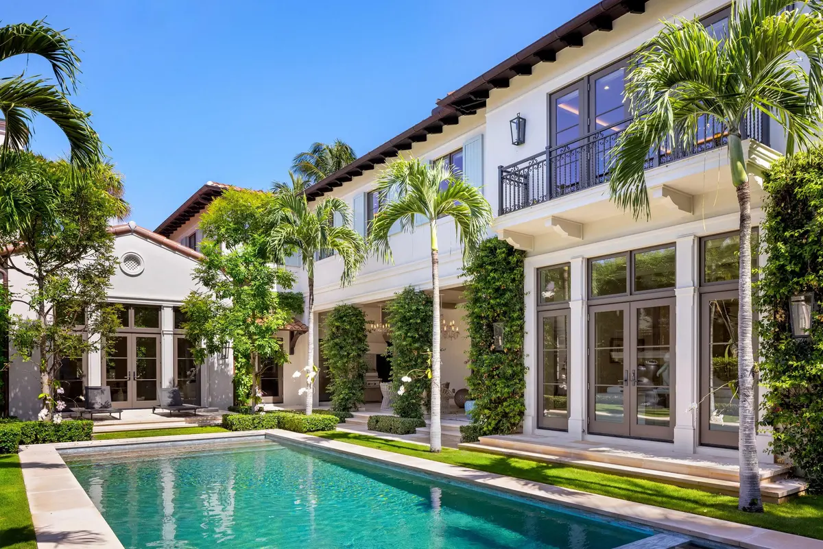 Pool at 220 Jungle Road, Palm Beach