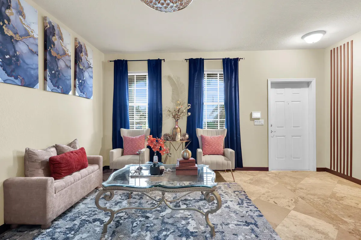 Living Room at 9455 Windrift Circle, Fort Pierce