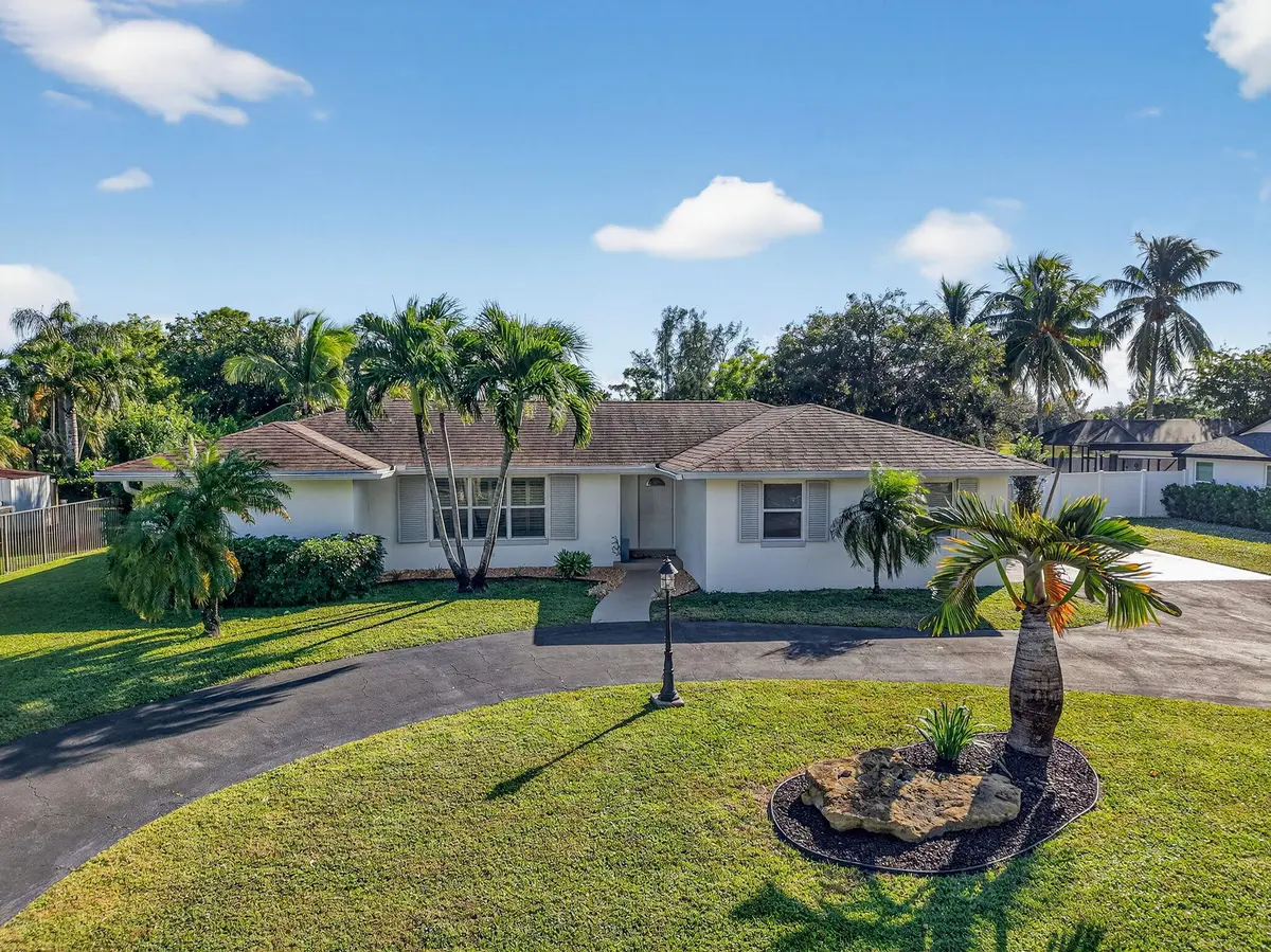 Front of House at 4690 PALO VERDE Drive, Boynton Beach