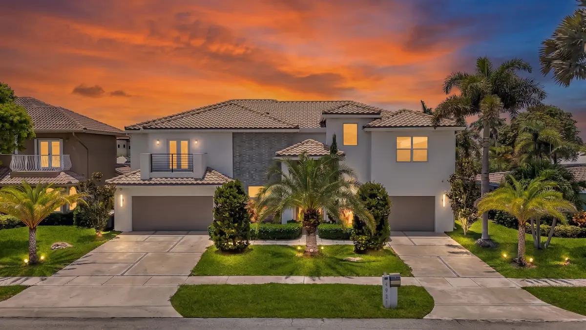 drone-1-twilight at 4921 NE 28TH Avenue, Lighthouse Point