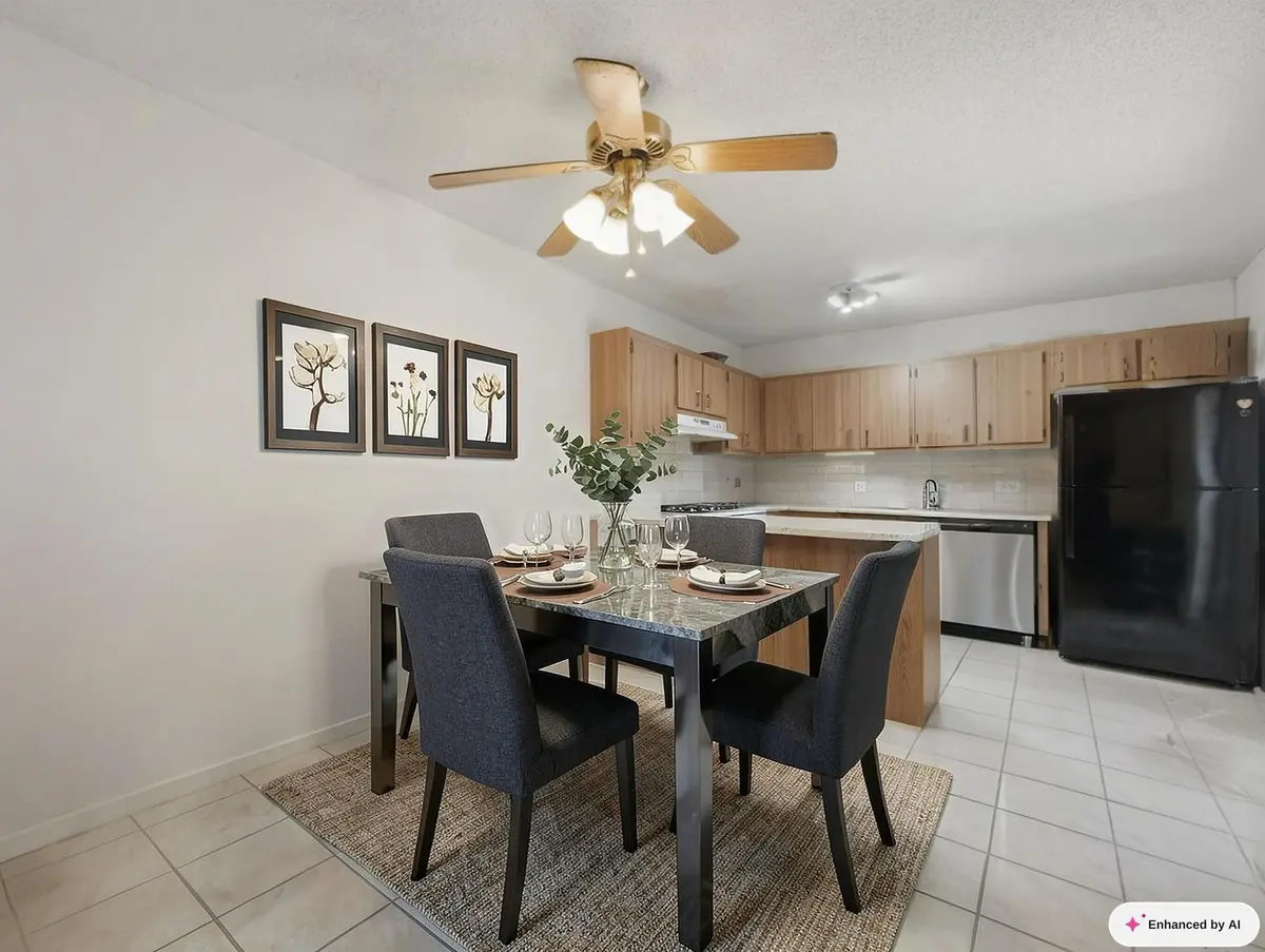 Dining Staged at 2248 White Pine Circle A, Greenacres