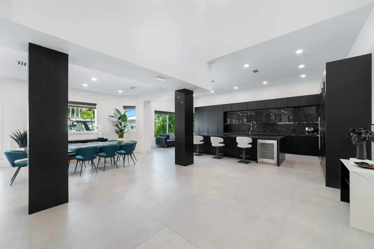 Kitchen and dining area at 767 NE HARBOUR Drive, Boca Raton