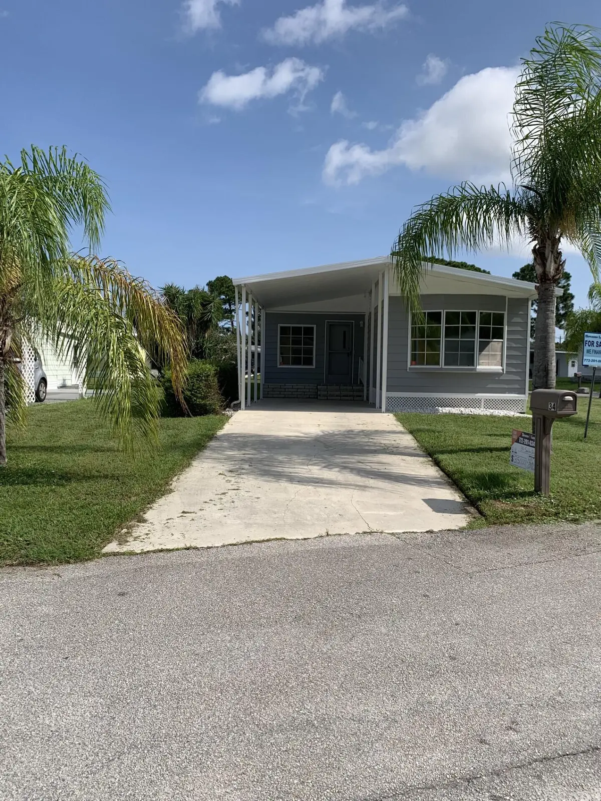 Front Driveway at 34 San Luis Obispo, Fort Pierce