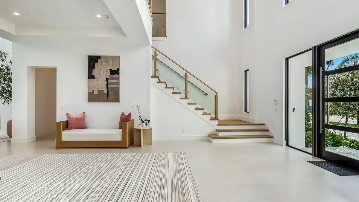 Entry Foyer at 17903 Foxborough Lane, Boca Raton