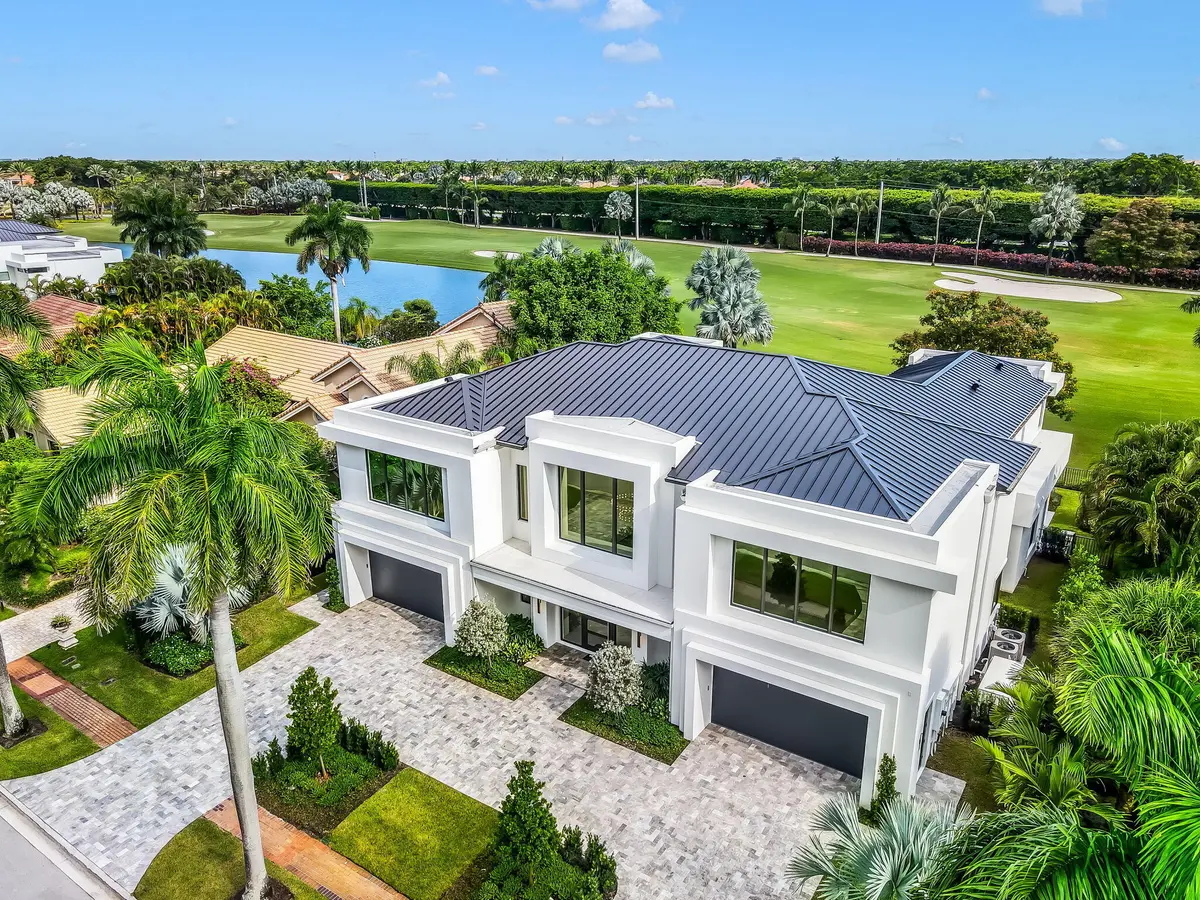 Golf and Lake views at 17903 Foxborough Lane, Boca Raton
