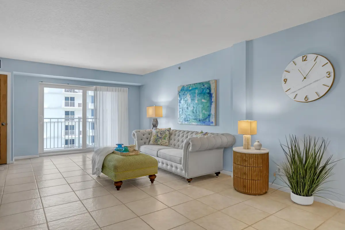 Living Room at 3221 S OCEAN Boulevard 302, Highland Beach