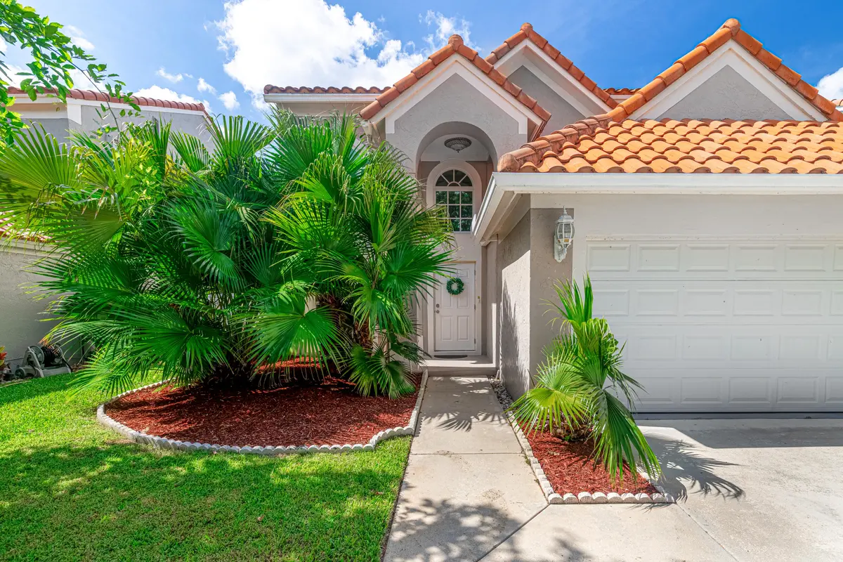 Front Home-D at 9682 Via Emilie, Boca Raton