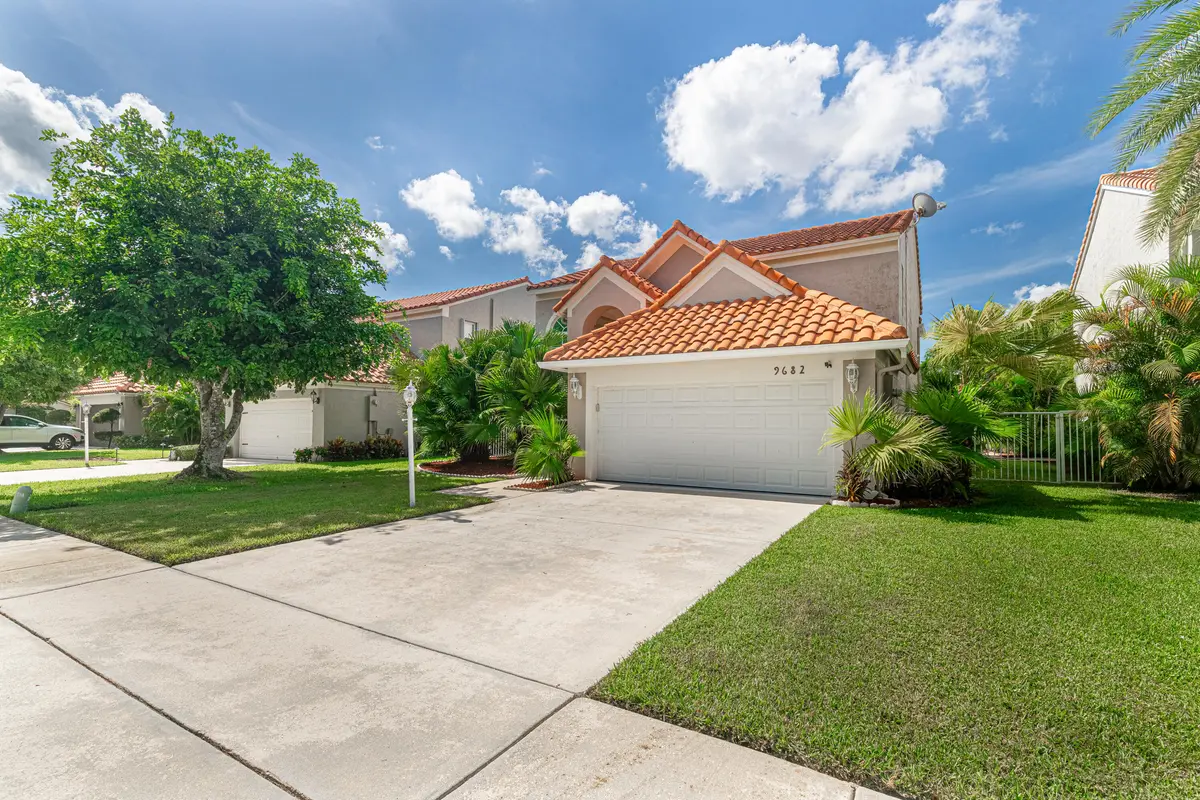 Front Home-B at 9682 Via Emilie, Boca Raton