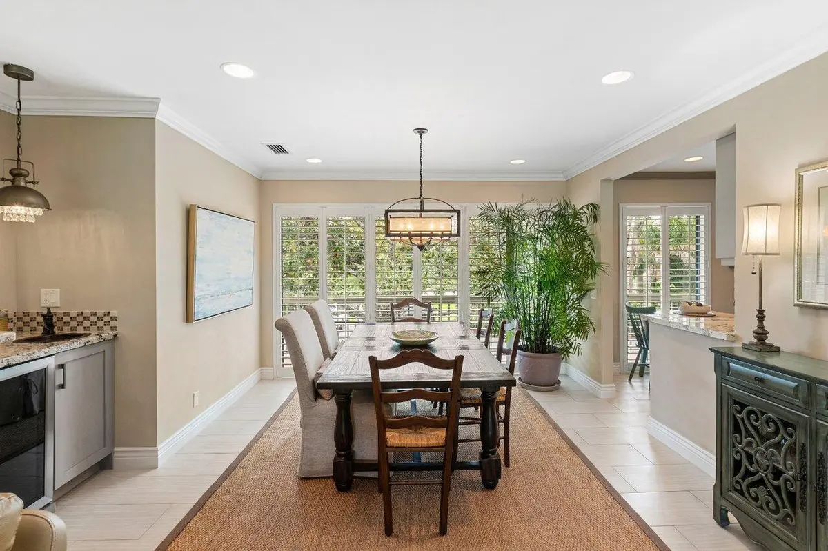 Dining Area at 4321 B Quail Ridge Drive Sandpiper, Boynton Beach