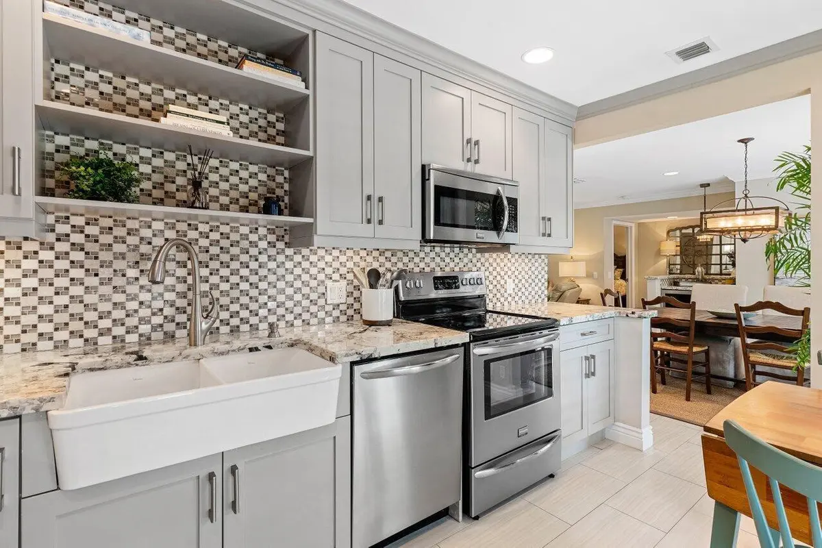 Kitchen at 4321 B Quail Ridge Drive Sandpiper, Boynton Beach