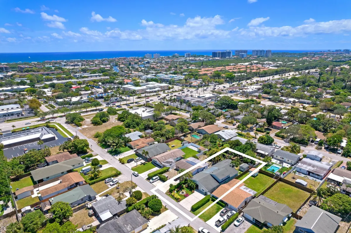 Aerial Ocean View at 328 HASTINGS Street, Boca Raton