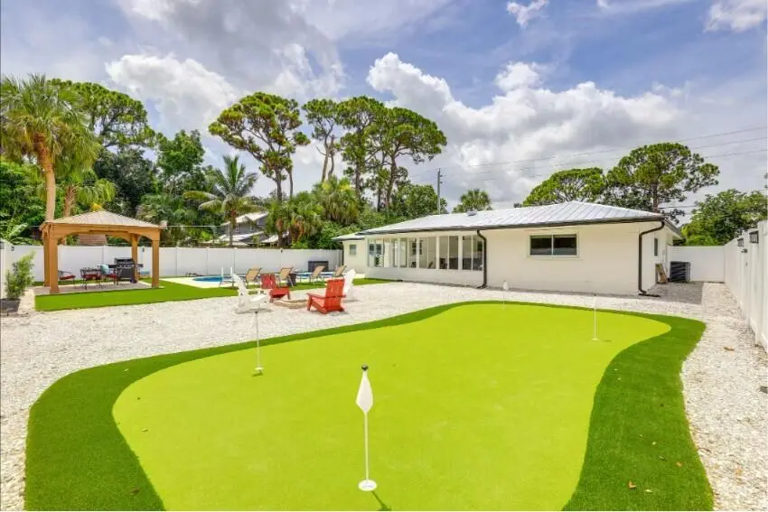 Backyard at 2806 8th Street, Vero Beach