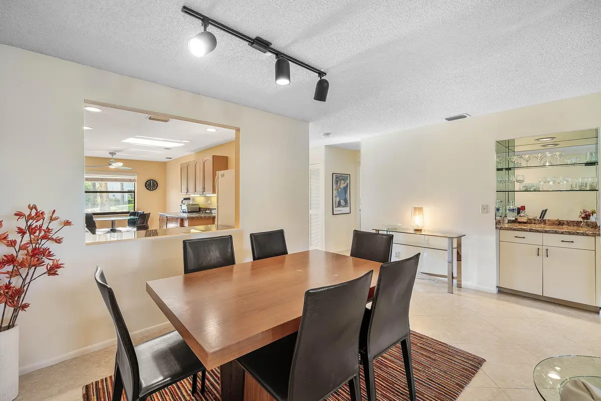 Dining Area at 61 Eastgate Drive C, Boynton Beach