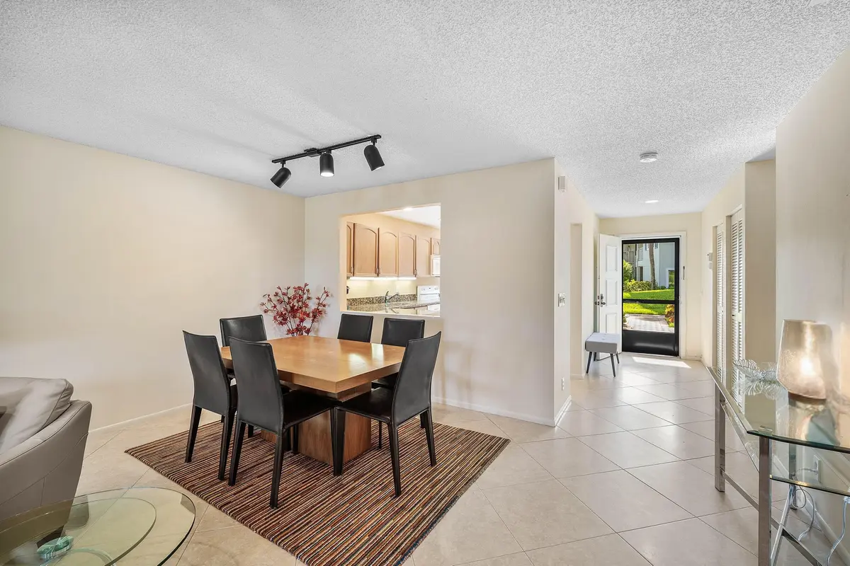 Dining Area at 61 Eastgate Drive C, Boynton Beach
