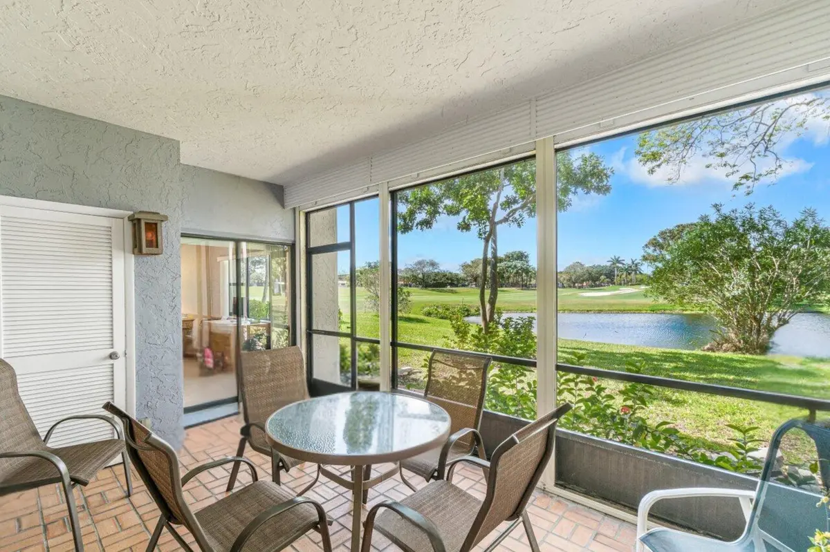 Lake & Water Views at 61 Eastgate Drive C, Boynton Beach