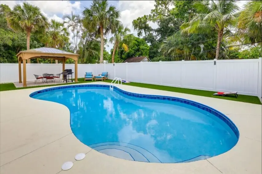 Pool at 2806 8th Street, Vero Beach