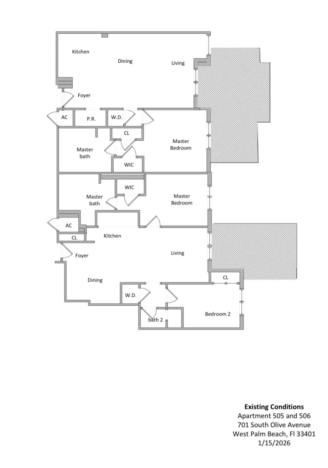 Conceptual Rendering 505 & 506 at 701 S Olive Avenue 505 & 506, West Palm Beach