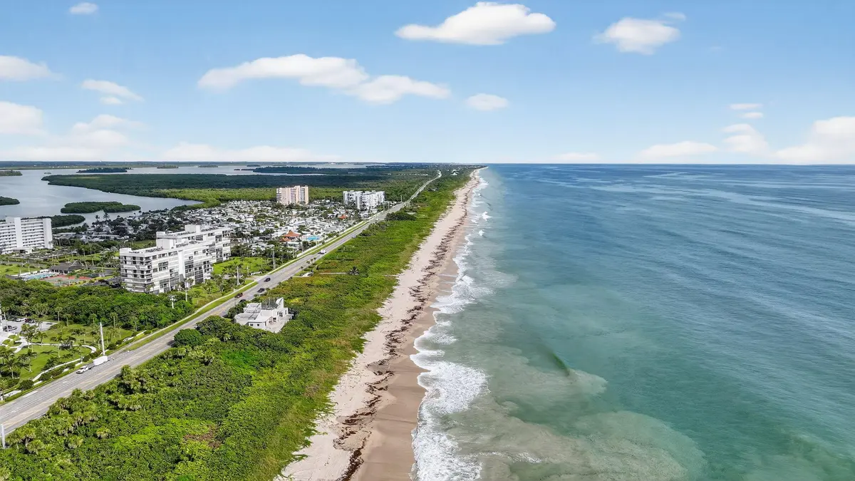 Aerial View at 5059 N Hwy A1A 406, Fort Pierce