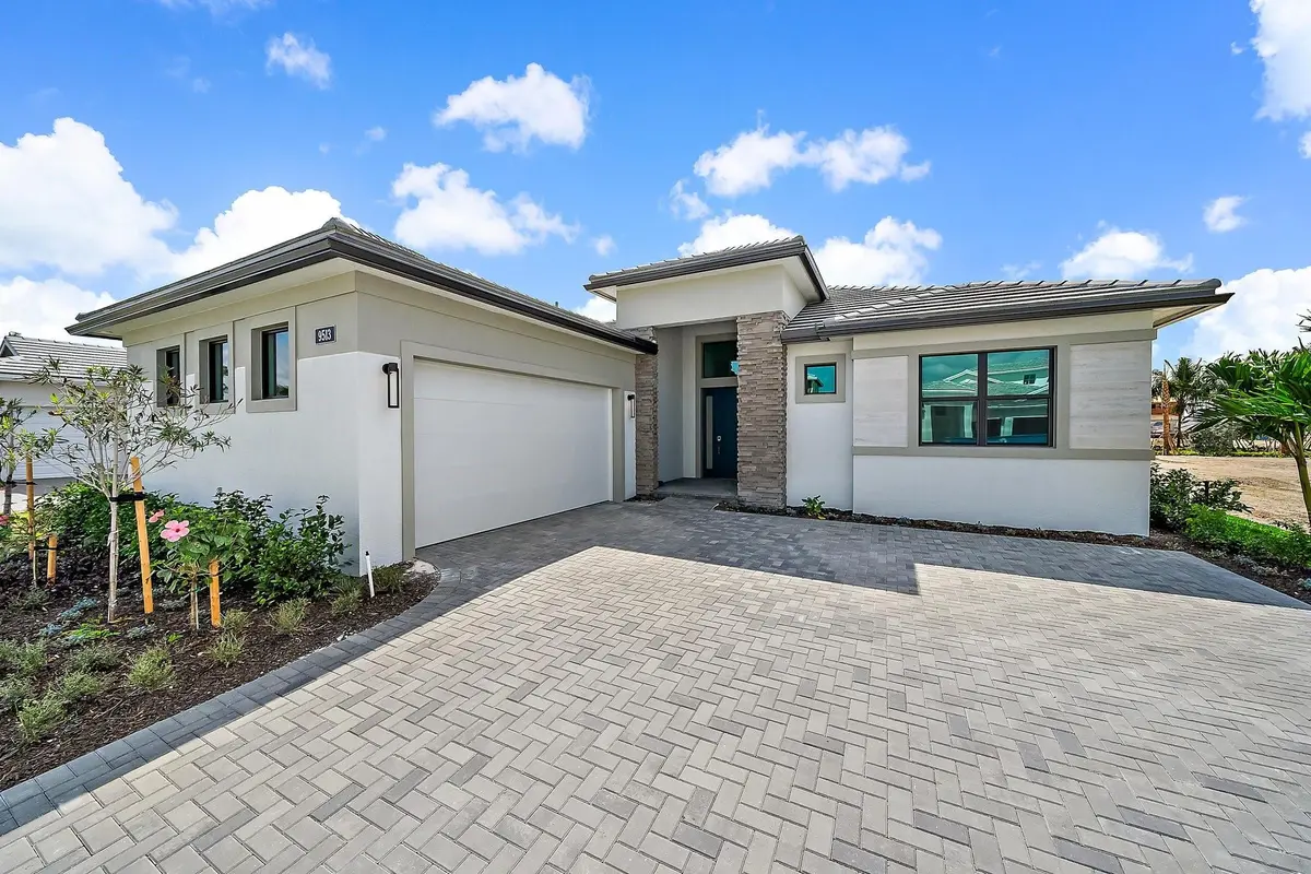 Front Exterior at 9513 St Germain Drive, Palm Beach Gardens
