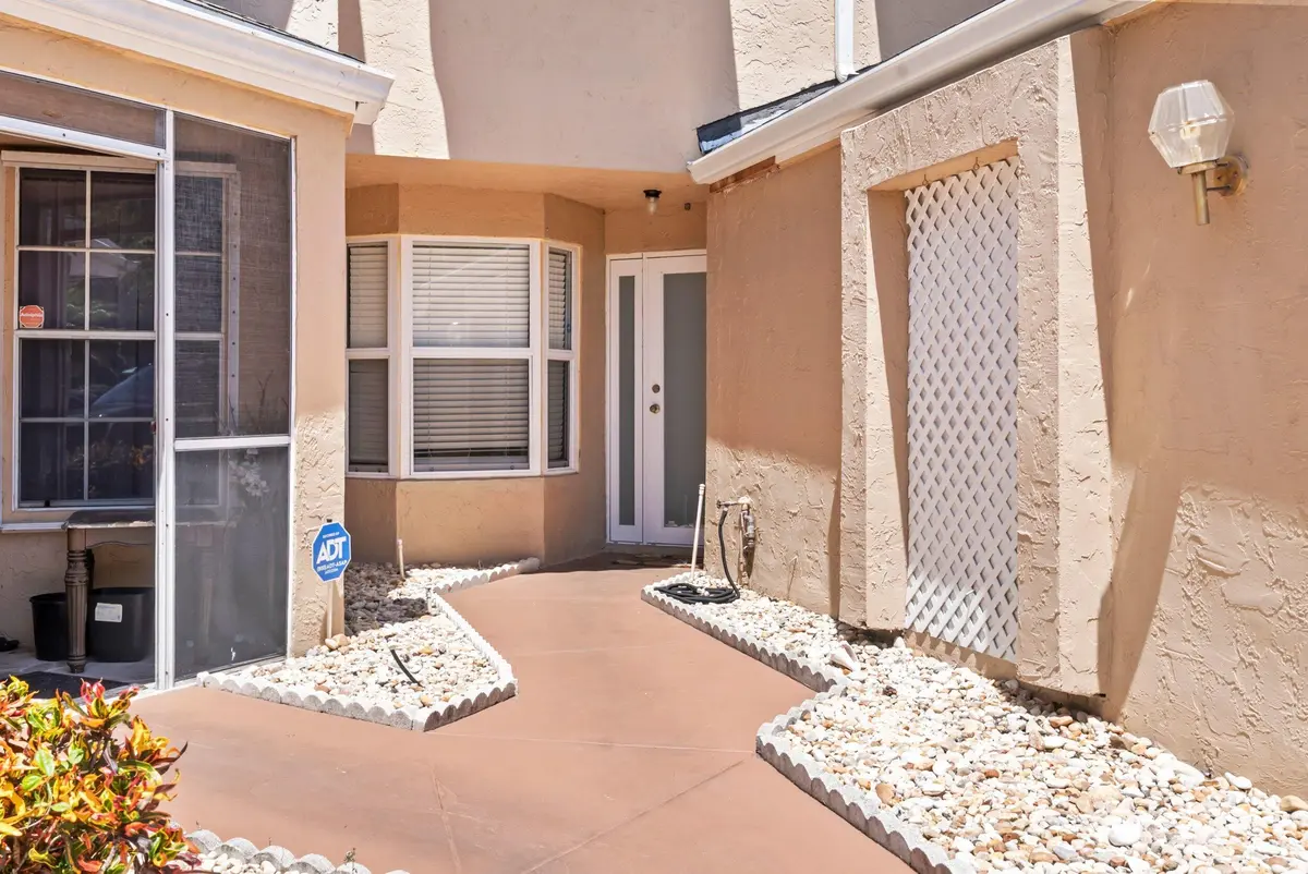 Front Door at 7127 WOODMONT Way 7127, Tamarac