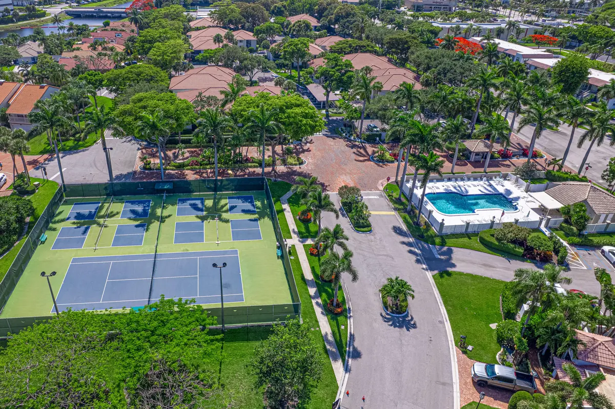 Aerial at 65 PELICAN POINTE Drive 2030, Delray Beach