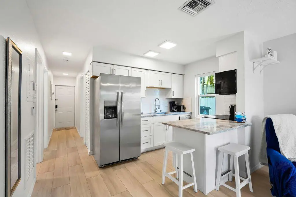 Kitchen at 336 Hernando Street C, Fort Pierce