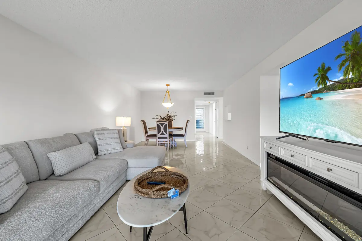 Living room at 15234 Lakes Of Delray Boulevard G 244, Delray Beach