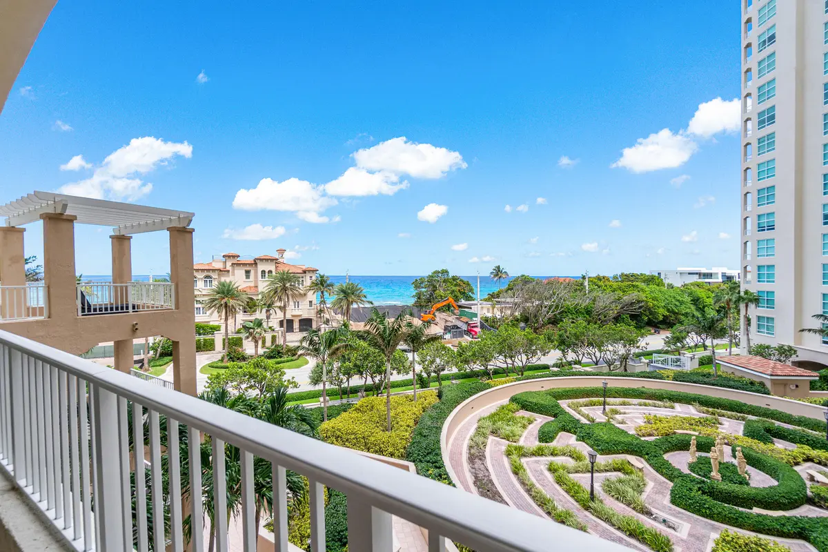 BALCONY at 3740 S Ocean Boulevard 407, Highland Beach