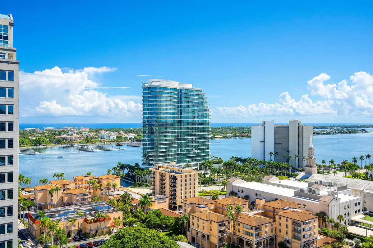 Views from Penthouse at 801 S Olive Avenue 1603, West Palm Beach