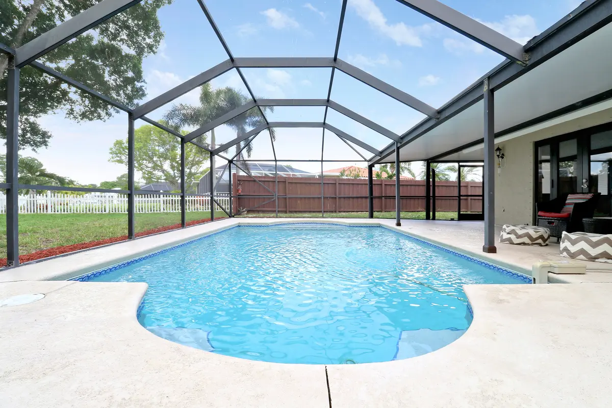 Re-screened Pool at 3060 SE Darien Road, Port St. Lucie